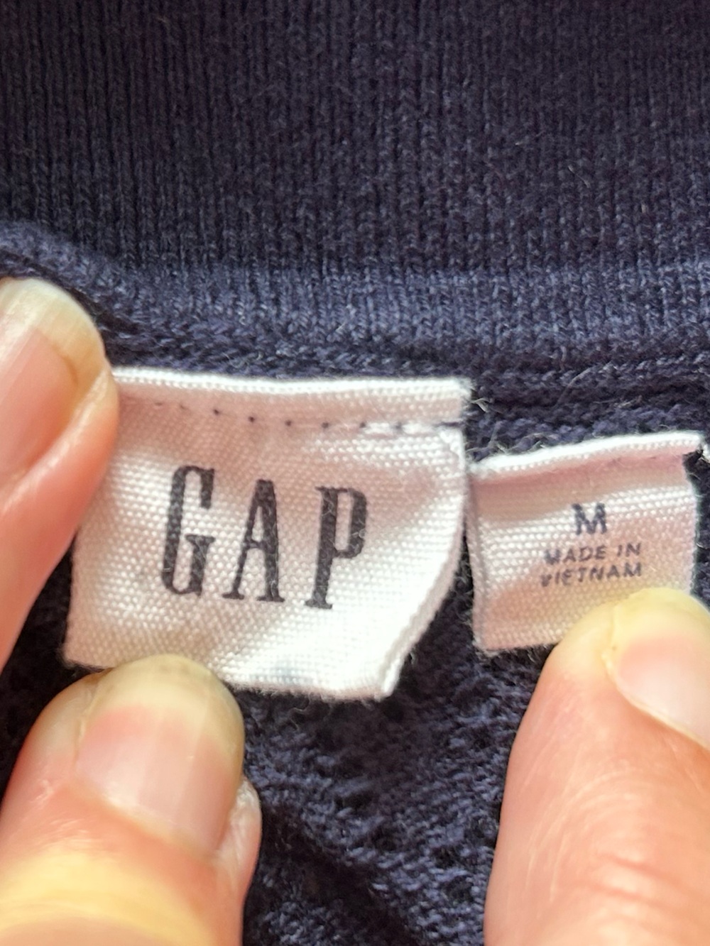 GAP Navy Rib Tank with Navy Button-Front Cardigan Set - Picture 10 of 15